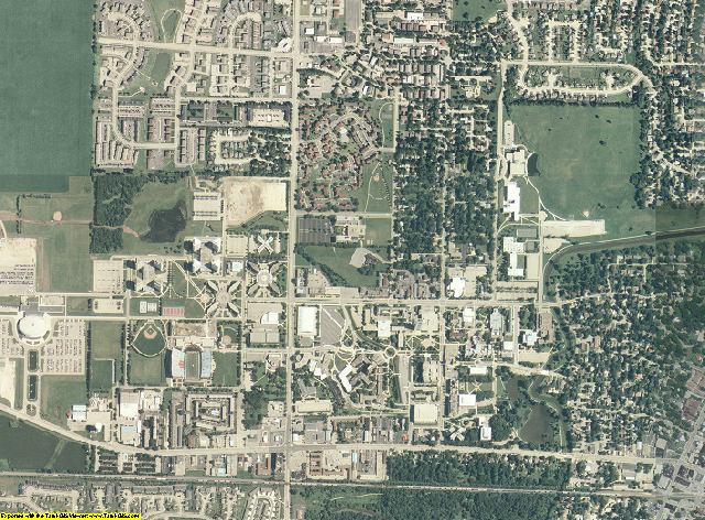 DeKalb County, Illinois aerial photography