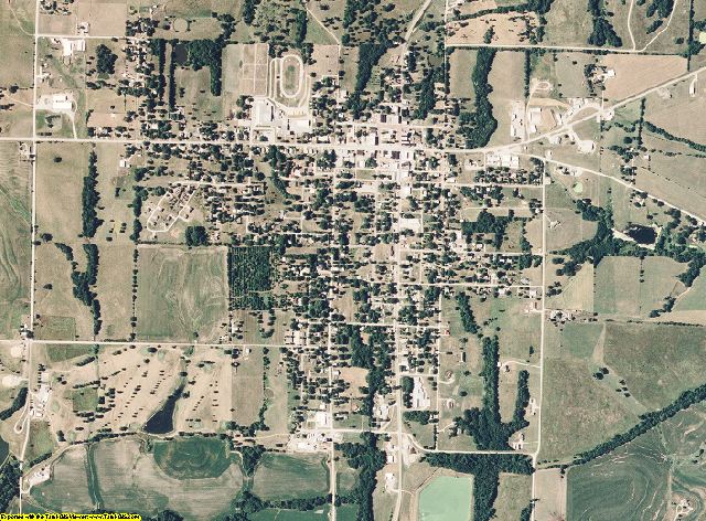 DeKalb County, Missouri aerial photography