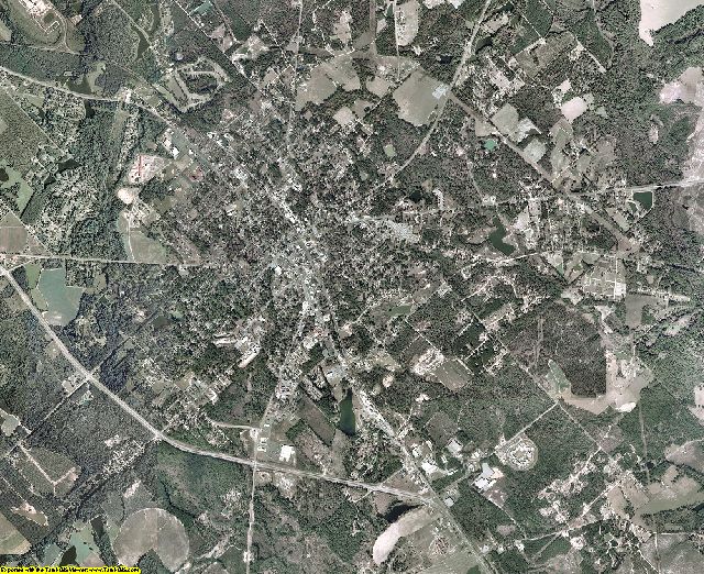 Dodge County, Georgia aerial photography