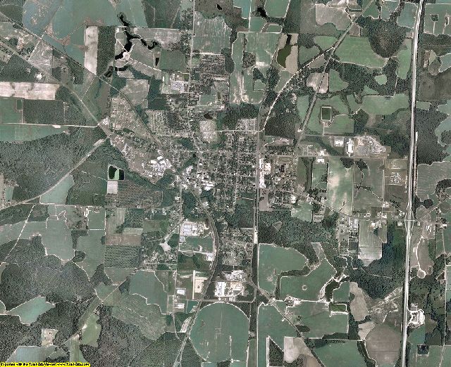 Dooly County, Georgia aerial photography