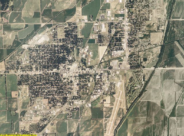 Dunklin County, Missouri aerial photography