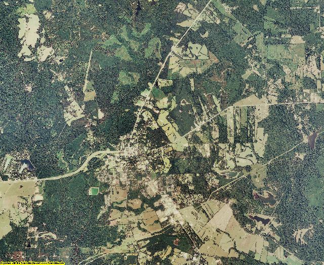 East Feliciana County, Louisiana aerial photography