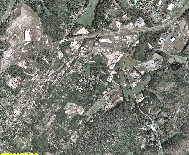 Fannin County, Georgia aerial photography