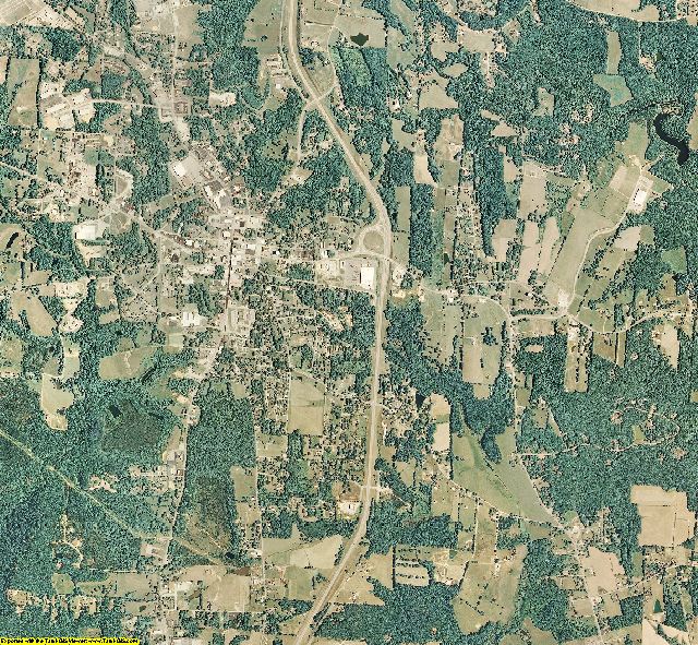 Fentress County, Tennessee aerial photography
