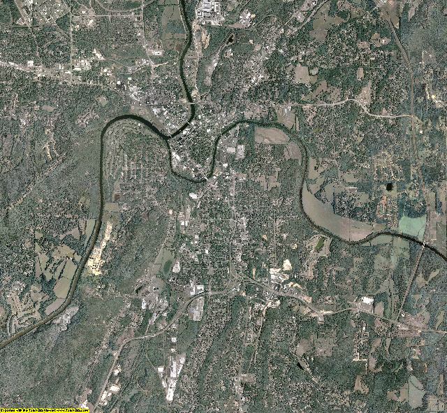 Floyd County, Georgia aerial photography