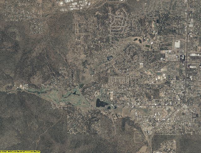 Gila County, Arizona aerial photography