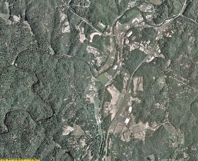 Gilmer County, Georgia aerial photography