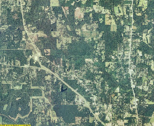 Grant County, Louisiana aerial photography