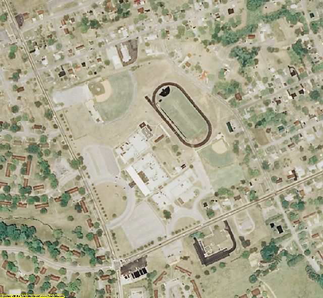 Hamblen County, TN aerial photography detail