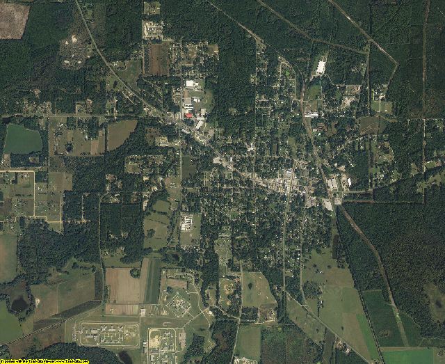 Hamilton County, Florida aerial photography