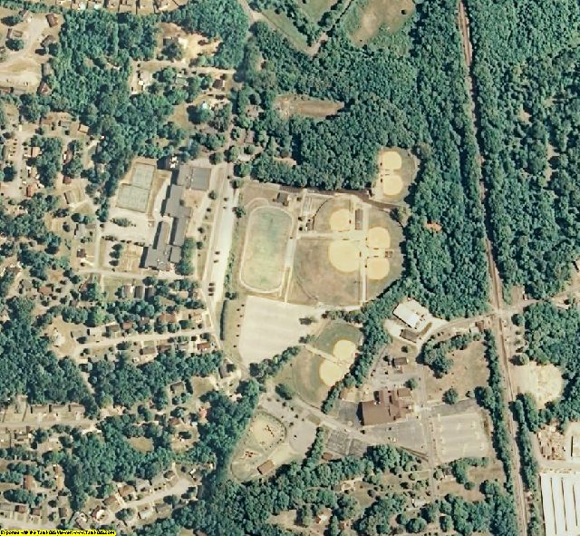 Hamilton County, TN aerial photography detail
