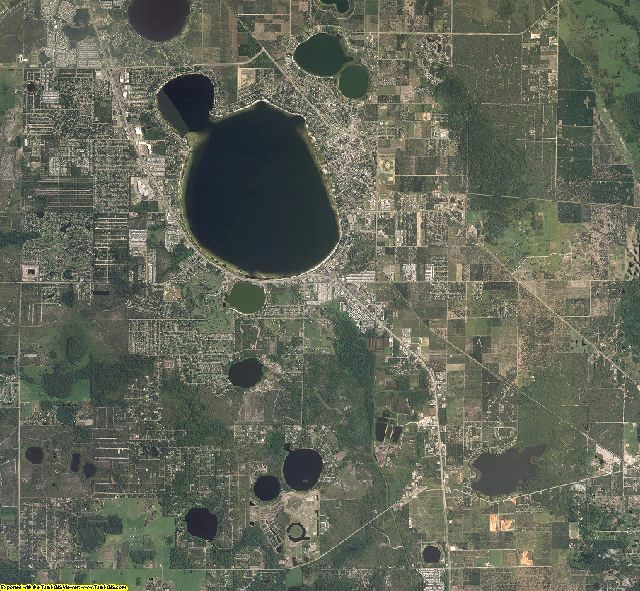 Highlands County, Florida aerial photography