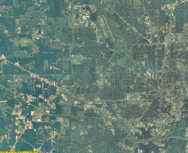 Hinds County, Mississippi aerial photography