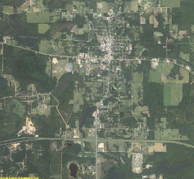 Holmes County, Florida aerial photography