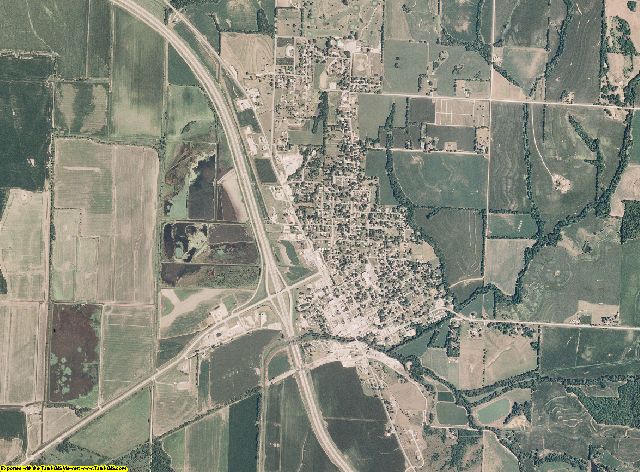 Holt County, Missouri aerial photography