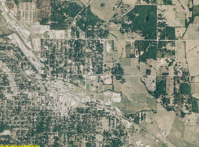 Howell County, Missouri aerial photography