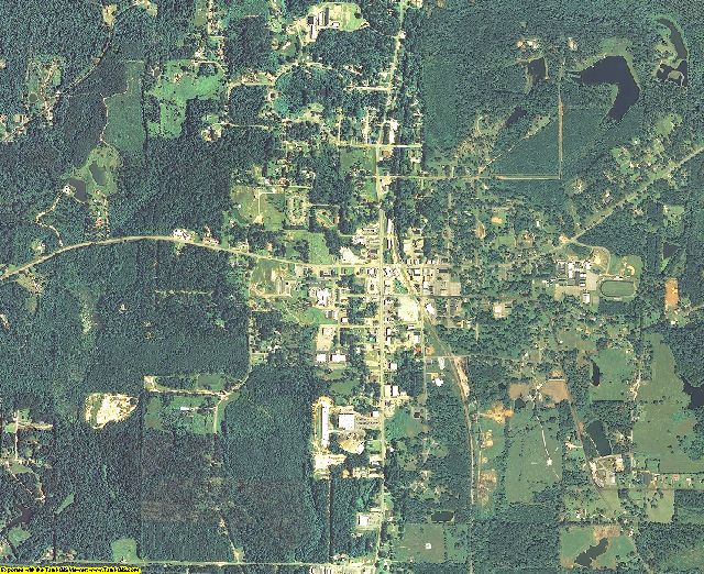 Jasper County, Mississippi aerial photography