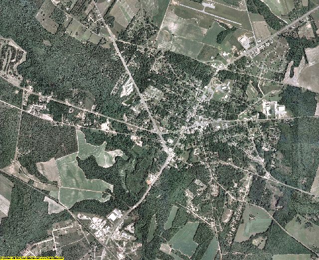 Jefferson County, Georgia aerial photography