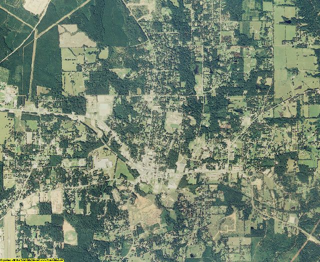 La Salle County, Louisiana aerial photography