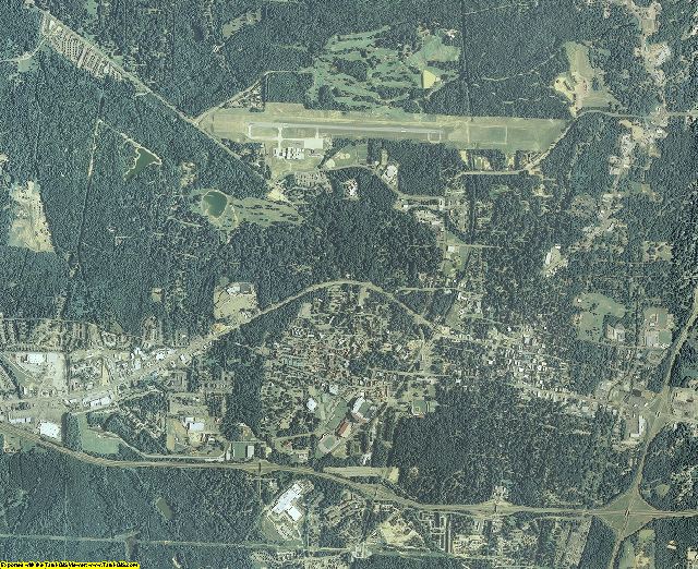 Lafayette County, Mississippi aerial photography