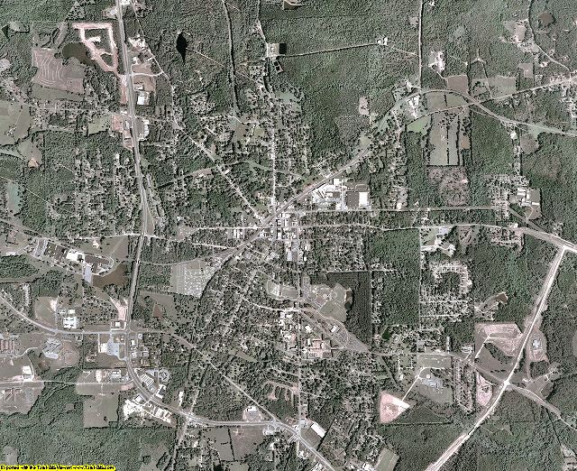 Lamar County, Georgia aerial photography