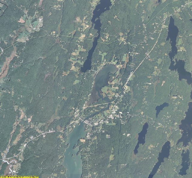 Lincoln County, Maine aerial photography