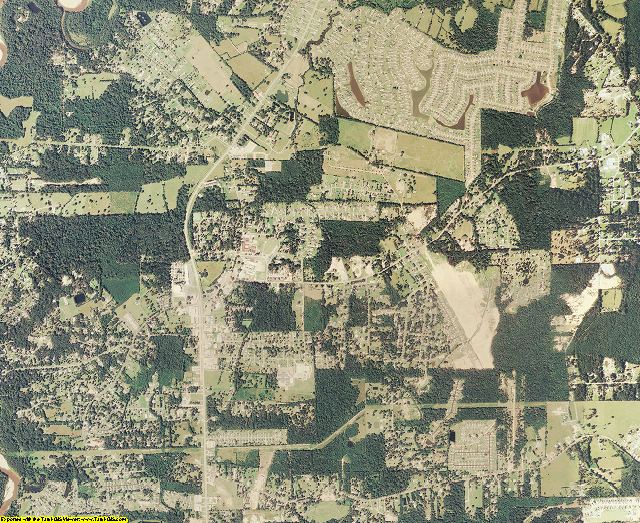 Livingston County, Louisiana aerial photography