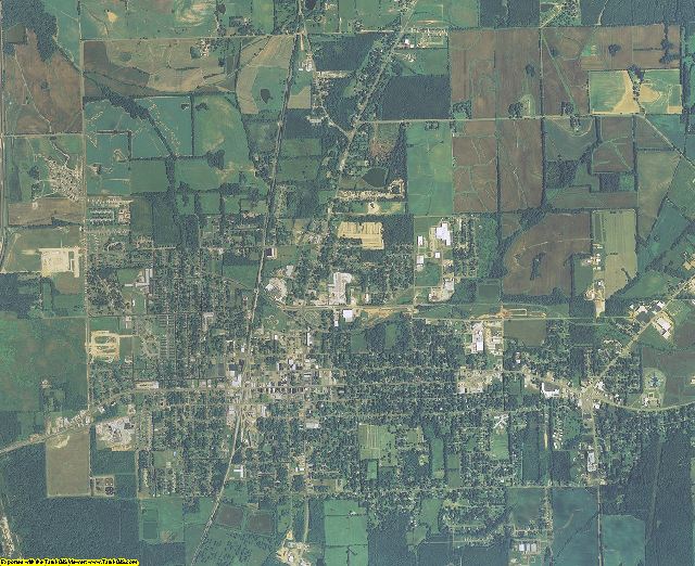 Madison County, Mississippi aerial photography