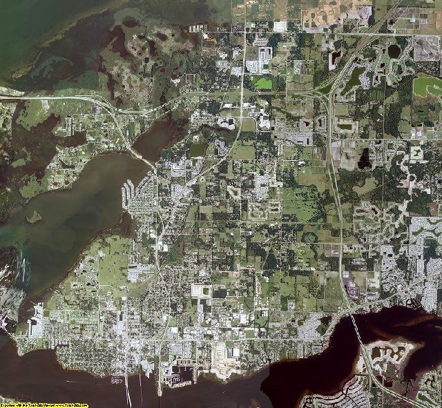 Manatee County, Florida aerial photography