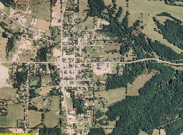 Maries County, Missouri aerial photography