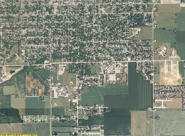 McDonough County, Illinois aerial photography