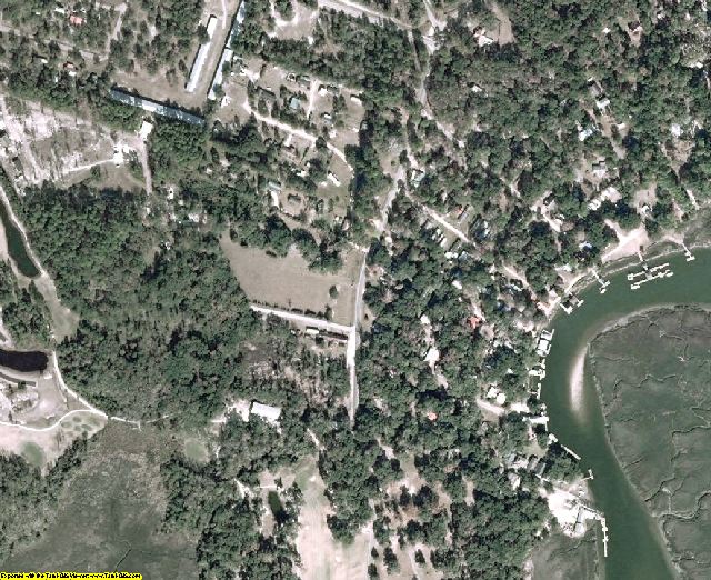 McIntosh County, GA aerial photography detail
