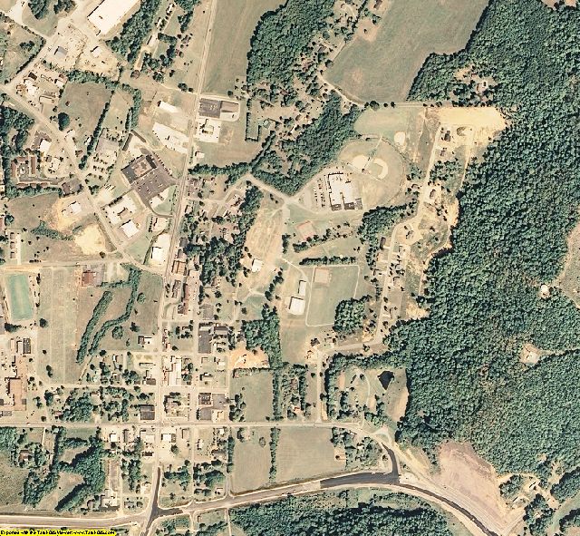 Meigs County, TN aerial photography detail