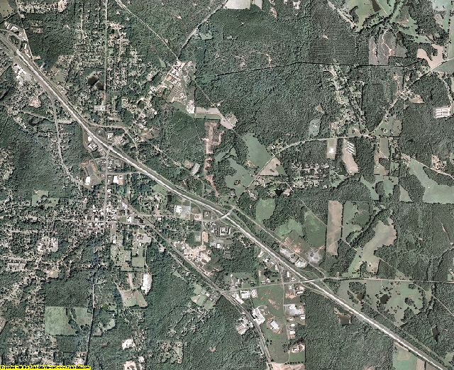 Monroe County, Georgia aerial photography