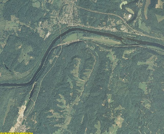 Morgan County, West Virginia aerial photography