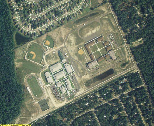 Nassau County, FL aerial photography detail
