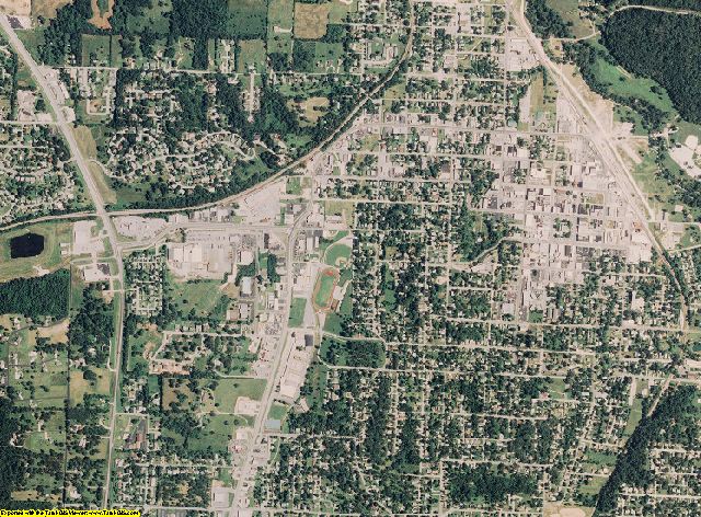 Newton County, Missouri aerial photography