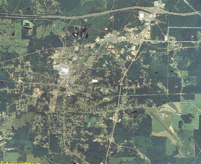 Newton County, Mississippi aerial photography