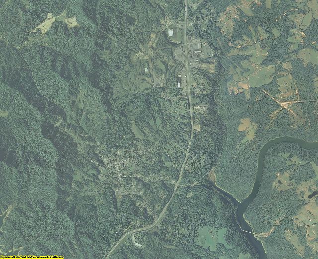 Nicholas County, West Virginia aerial photography