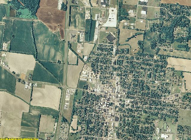 Obion County, Tennessee aerial photography