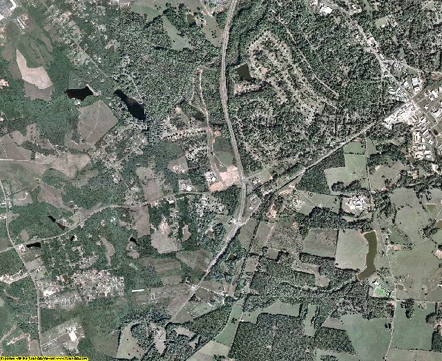 Oconee County, Georgia aerial photography