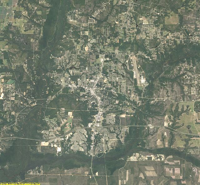 Okaloosa County, Florida aerial photography