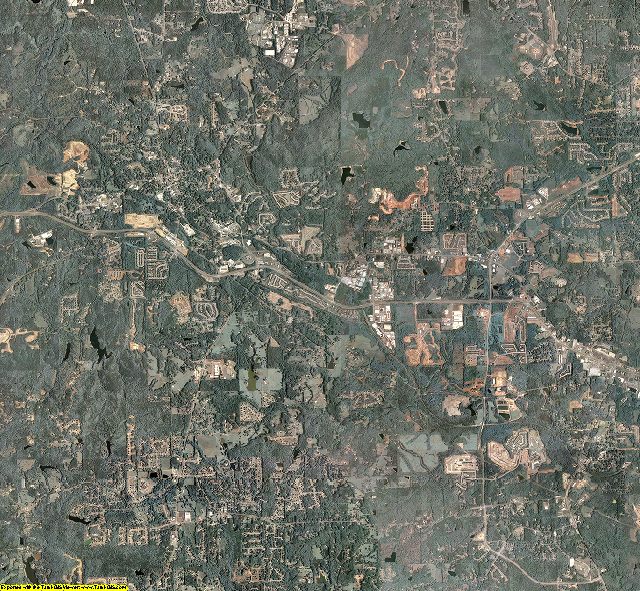 Paulding County, Georgia aerial photography
