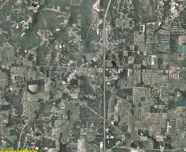 Peach County, Georgia aerial photography