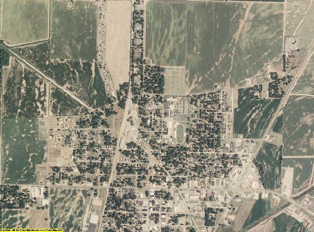 Pemiscot County, Missouri aerial photography