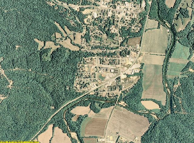 Perry County, Tennessee aerial photography