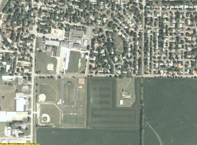 Piatt County, IL aerial photography detail