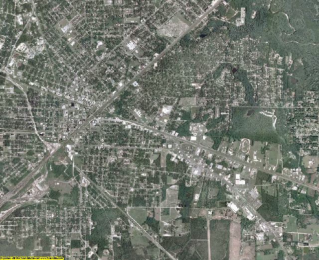 Pierce County, Georgia aerial photography