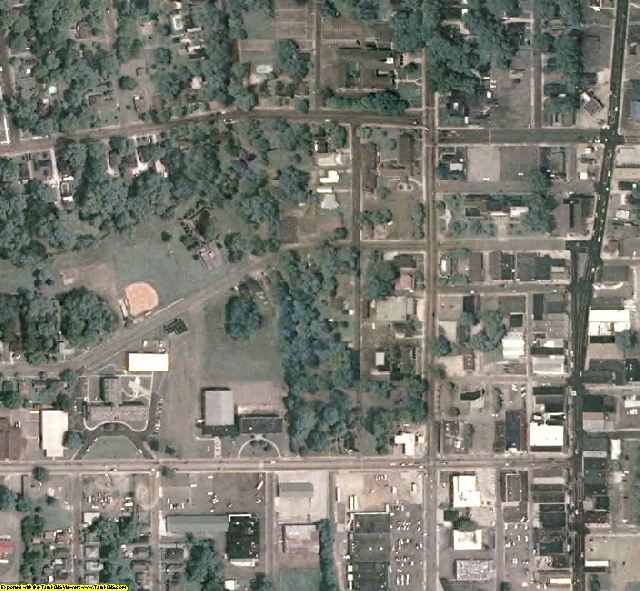 Polk County, GA aerial photography detail