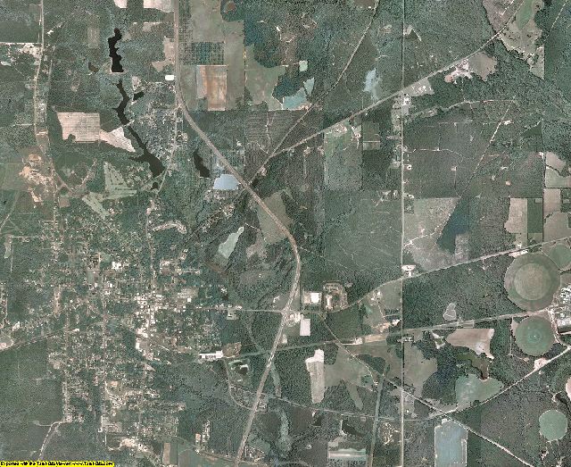 Randolph County, Georgia aerial photography